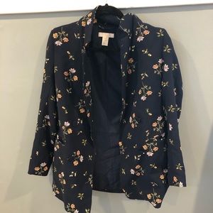 Floral blazer